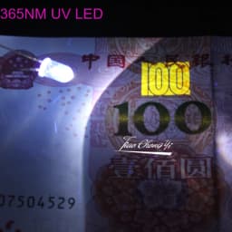 5mm DIP UV LED Diode Light Emitting Lamp 20mA 395nm 380nm 365nm 3.2-3.6V Purple Ultra Violet Ultra LED beads 50/100PCS