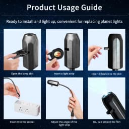 Halloween Led Projection Night Light Pumpkin Ceiling Wall Lamp USB Moon Projector Christmas Atmosphere Mood Light Room Decor
