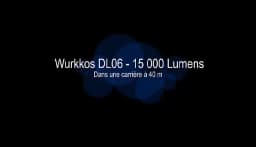 Wurkkos DL06 Diving Torch 15000LM High Power Rechargeable LED Flashlight 3*21700 6*XHP50.2 Power Bank IPX8 Underwater Work Light