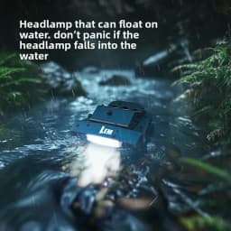 LEM headlight induction strong light super bright charging head clip type super long battery life night fishing light