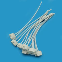 MR16 MR11 GU5.3 G4 Lamp Holder Bulb Base with Wire Ceramic Halogen Socket Pottery Connector 12V - 220V Led Light