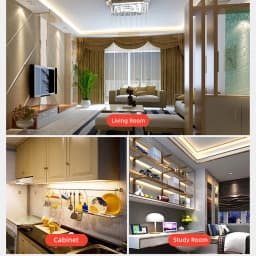 Aluminum Profile Lights Bar T5 15W T8 25W 50cm No Flicker LED Tube for Living Room Study Kitchen Closet Workshop Hotel Lighting