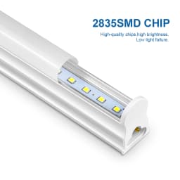 1Pcs/2Pcs T5 LED Light 15W 50cm No Flicker Smart IC Driver,AC85V-265V Replaceable Fluorescent Tube Bulb For Kitchen Wall Ceiling