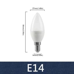 10pcs C37 BASE E27 E14 B22 Led Bulb 220V Candle Bulb Energy Saving Lamp 3W 5W 6W 7W Led Chandelier Light for Home Decoration