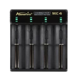 4-Channel 5V 2A USB Charger For 3.7v Rechargeable Li-ion Battery 26650/16340/14500/21700/18650/10440 Flashlight Headlamp Torch