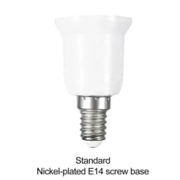 Standard E14 To E27 Adapter Conversion Socket 220V 110V Plastic Converter High Quality Material Socket Bulb Adapter Lamp Holder