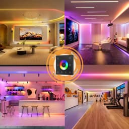 5V-24V Tuya Zigbee SPI LED Controller RGB RGBW IC WS2812B WS2811 TM1803 TM1804 SK6812 Pixel Strip Light for Alexa Google Home