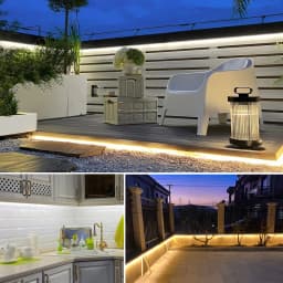 COB LED Strip Light 220V with EU AU Switch plug Adhesive Led Tape Waterproof 50cm Cuttable 288LEDs/m Home Living Room Lighting