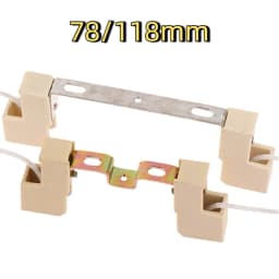 78/118mm R7S Flood Halogen Light Bulb Ceramic Lamp Base Holder Adapter Socket R7S Lampholders
