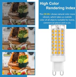 10Pcs G9 LED Light 7W 9W 12W 15W 18W AC 220V 230V G9 LED Lamp LED Bulb SMD 2835 LED G9 Light Replace 30/40W Halogen Lamp Light
