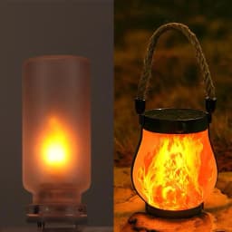 Retro USB LED Filament Night Light Yellow Warm Bulb Lighting Flame Ambient Light for Home Decor Emergency Lighting