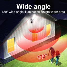 9000000LM 6000W LED Outdoor Solar Light Powerful Outdoor Motion Sensor Solar Lamp Wall Street Lamp IP66 Sunlight for Garden Path