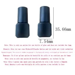 Suitable for all tweezers eyelash grafting lamp eyelash grafting beauty manicure UV glue quick curing lamp 1/2 bottle glue 