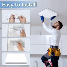 Modern Square led Ceiling lamp 85-220V LED Ceiling Panel Light 20W 30W 40W 50W for home Bedroom living room indoor ceiling light