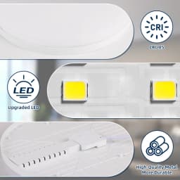 CHUANGYANG Super Bright Round Led Ceiling Lamp AC85-265V Home Lighting Fixture Cold White Surface Led Ceiling Light Modern