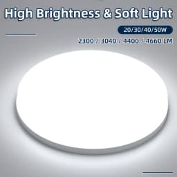 CHUANGYANG Super Bright Round Led Ceiling Lamp AC85-265V Home Lighting Fixture Cold White Surface Led Ceiling Light Modern