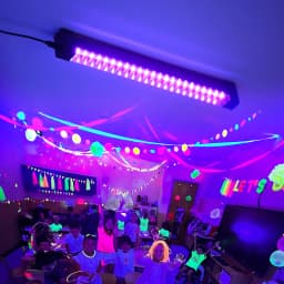 2Pcs/lot 5W USB UV LED Black Light T8 Blacklight Bar 395nm 400nm Fluorescent Party Disco T8 Tube UV Strip Lights Ultravilet Lamp