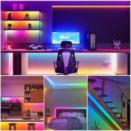 5V/12V SPI Color LED WS2811 WS2812 WS2815 WS2813 Addressable Programmable LED Light Strips For Colorful Light WHITE/BLACK PCB 5V