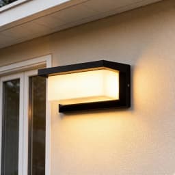 20W Motion Sensor LED Wall Light, IP65 Waterproof Outdoor Wall Lamp, PC Housing with Warm White Light for Garden Patio Security