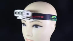 JIASHUAIXIN Headlamp special for night fishing, hat clip lamp, ultra-long battery life, ultra-lightweight outdoor sensor