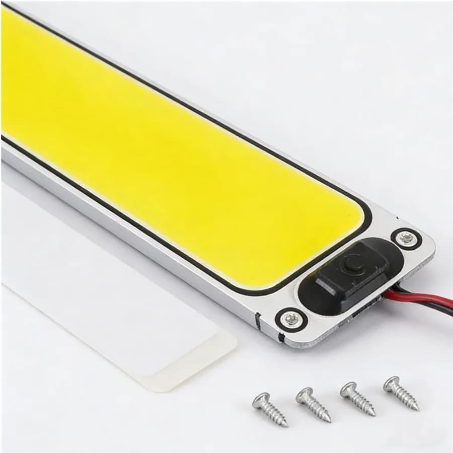 1/2PCS LED Chip Interior Light Ceiling Lamp 12-90V With Switch Reading Night Light With On Off for Van Lorry Truck Camper Boat