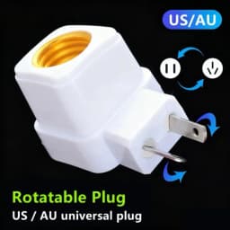 E27 Switch EU/US/AU Plug Edison AC85-265V LED Light Lamp Bulb Lamp Holder Adapter Socket Base Holder ON/OFF Lighting Accessories