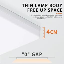 Square Energy-saving LED Ceiling Light Highlight 48W 36W 24W 18W 85-265V Living Room Bedroom Bathroom Balcony Home Ceiling Lamp