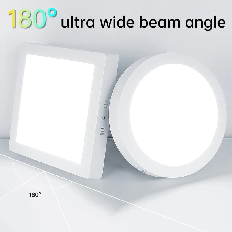 Ultra Thin Round LED Ceiling Light 110V-220V LED Panel Light Ceiling Lamp for Indoor Living Room Bedroom Kitchen Lighting