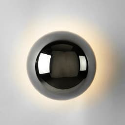 Modern Minimalist Black Golden Circular Wall Lamp, Aisle Bedside Lunar Eclipse Lamp, Minimalist Silver Plated Luxury Wall Lamp