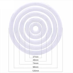 WS2812 COB LED Ring Light 5V/12V Individually Addressable Smart RGB Angel Eyes 27/48/72/96/120mm for Car Headlight Device Decor