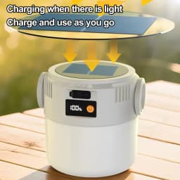 USB Rechargeable LED Emergency Light Portable Camping Lantern Super Bright Hanging Night Lamp for Outdoor BBQ Home Power Outage