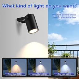 Waterproof LED Outdoor Wall Lamp IP65 Upper Lower Lighting Porch Garden Lamp Indoor Bedroom Bedside Home Decor LED Wall Light