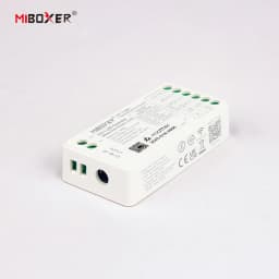 Miboxer MLZ5 DC12-48V 5in1 Controller Matter Over WiFi+2.4GHz Tuya APP WIFI Control Single/Double Color RGB RGBW RGBCCT Strip