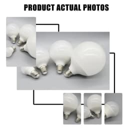 1-5pcs G80 G95 G120 7W-18W G45 LED Bulb Lamps E27 BASE Light Bulb AC 85V 265V Lampada Living Room Home Bulb Warm Cold White