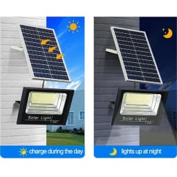 2026 Solar Flood Lights 50-500W LED Solar Powered Spotlight Outdoor Waterproof Reflector Solar with Remote Control HOT SELLING
