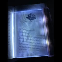 LED Book Light Eye Caring Flat Plate Panel Bookmark Light Portable Study Tools Night Vision Reading Lighting For Car Travel Bed