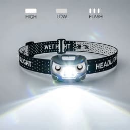 5 Modes LED Mini Headlamp White Red Headlight Torch 3 AAA Battery Camping Hunting Flashlight Lamp Beekeeping Fishing Flash Light