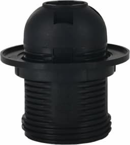 12packs Lamp Holder E27 Full Tooth Lamp Socket with two Fitting Ring E26 Light Bulb Replacement Base For Lampshade Hanging Light
