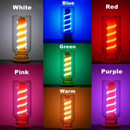 5V USB LED Filament Frosted Clear Glass Night Light Dimmable Touch Control for Car Home Room Laptop PC Festival Decoration