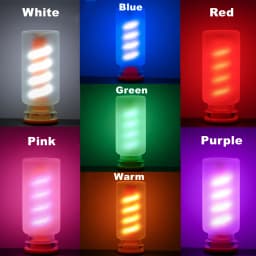 5V USB LED Filament Frosted Clear Glass Night Light Dimmable Touch Control for Car Home Room Laptop PC Festival Decoration