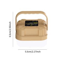 Super Bright LED Camping Lantern Type-C Fast Charge Long Battery Life 8-180H Portable Outdoor Light with Hook