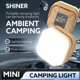 Super Bright LED Camping Lantern Type-C Fast Charge Long Battery Life 8-180H Portable Outdoor Light with Hook