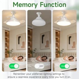 Ceiling Fan Light Suitable For E27 Base Bedroom Fan Lamp With Remote Control Fan Chandelier for Living Room Decor Fan Light