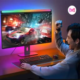 5V USB LED Monitor Light Bar With RGB Backlight Dimmable Computer Screen Light Desk Lamp For Study Reading Gaming Office