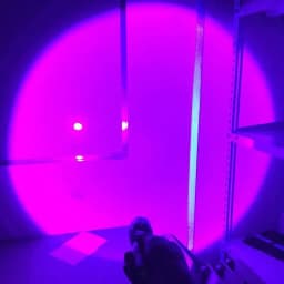 USB Rechargeable Zoomable UV Flashlight,395nm Blacklight Torch, Handheld Ultraviolet Light for Pet Urine Detector Resin Curing
