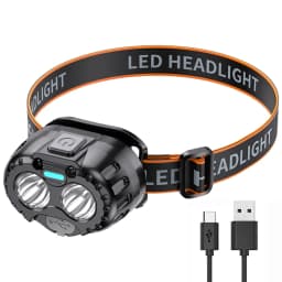 Induction Headlamps Mini LED Charging Headlight Camping Flashlight Led Head-Mounted Strong Light Fishing Portable Torch Lamp