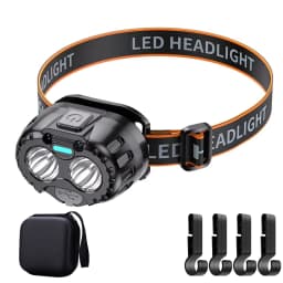 Induction Headlamps Mini LED Charging Headlight Camping Flashlight Led Head-Mounted Strong Light Fishing Portable Torch Lamp