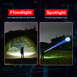 2026 NEW 500000000LM Most Powerful LED Flashlights Ultra Bright 4000M Torch Light Portable Lamp Outdoor Hunting Fishing Lantern
