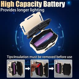 Induction LED Headlamp- Rechargeable 5 Mode LED,Waterproof Head Light for Camping/Fishing/Emergency (Motion Sensor & Red Light)