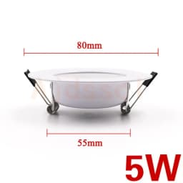 LED Downlight 5W 7W 9W 12W 15W 18W Recessed Round LED Ceiling Lamp AC 220V 230V 240V Indoor Lighting Warm White Cold White